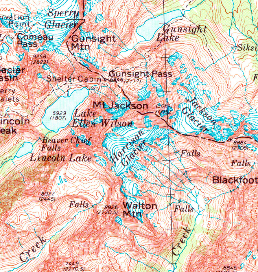 Mount Jackson Portrait Trail Guide Men's Top