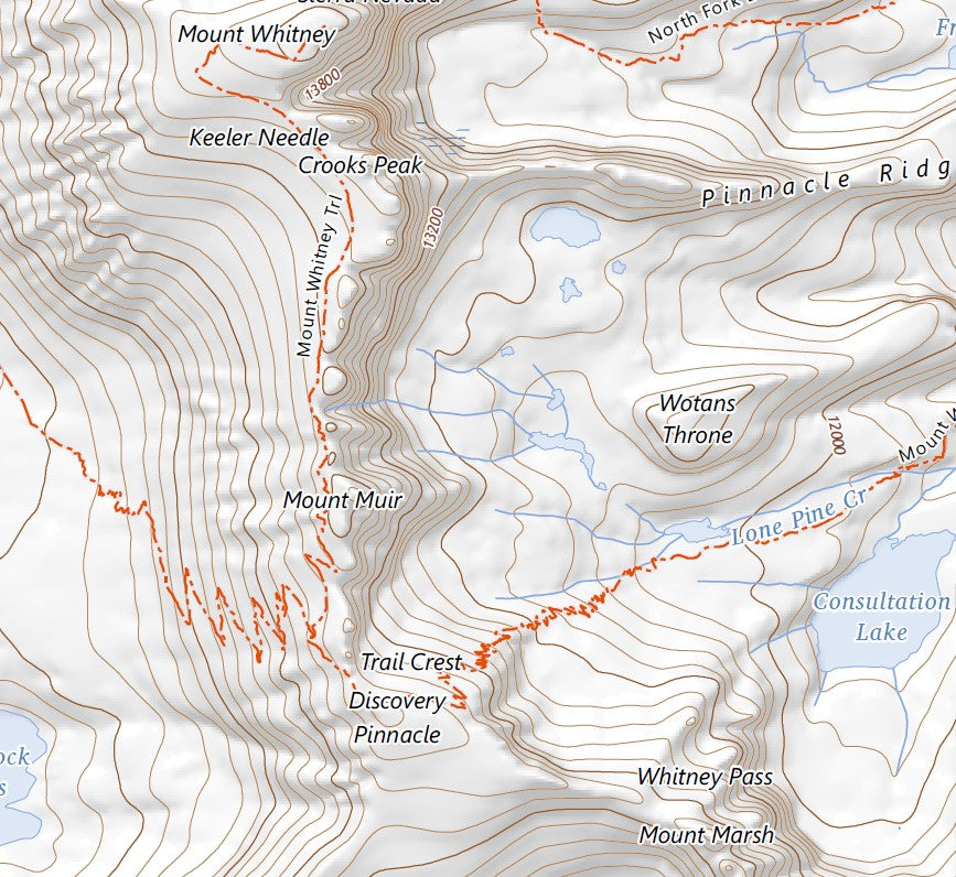 Mount Whitney Yoga Shorts