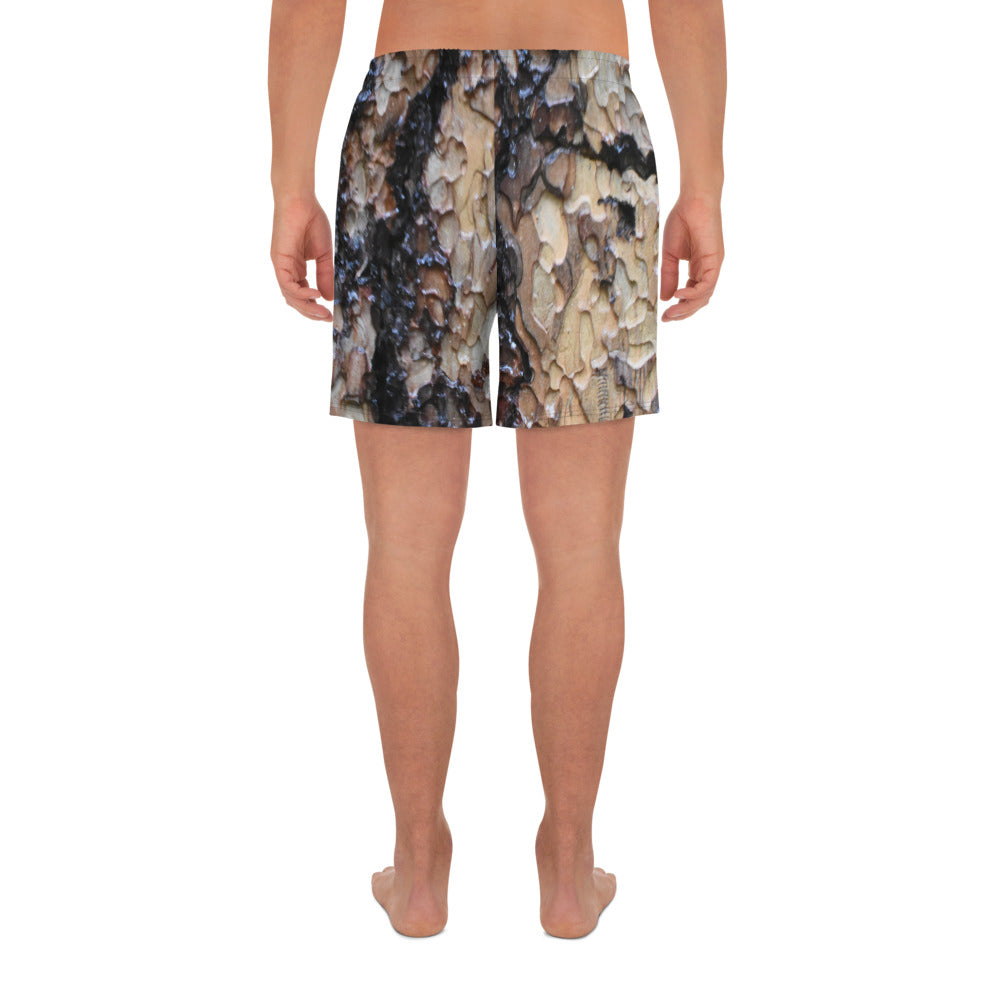 Black Ponderosa Men's Athletic Long Shorts
