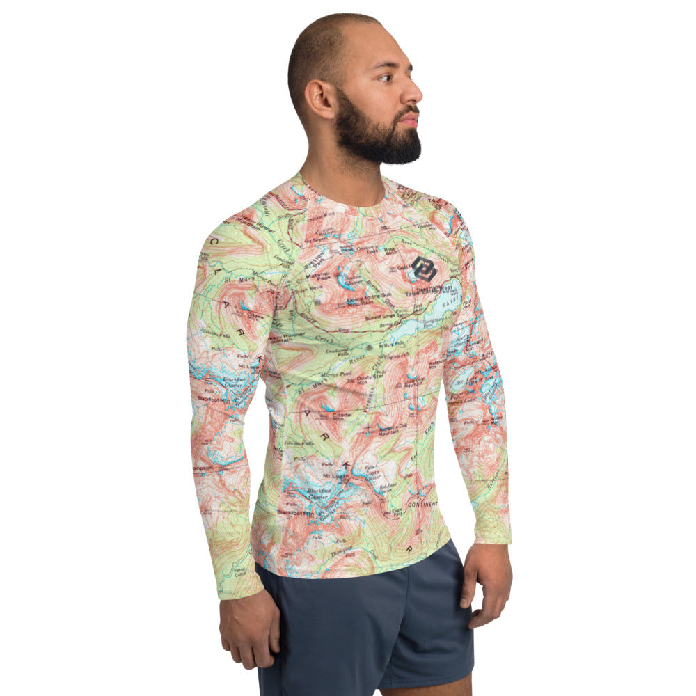 St Marys Lake Trail Guide Men's Top
