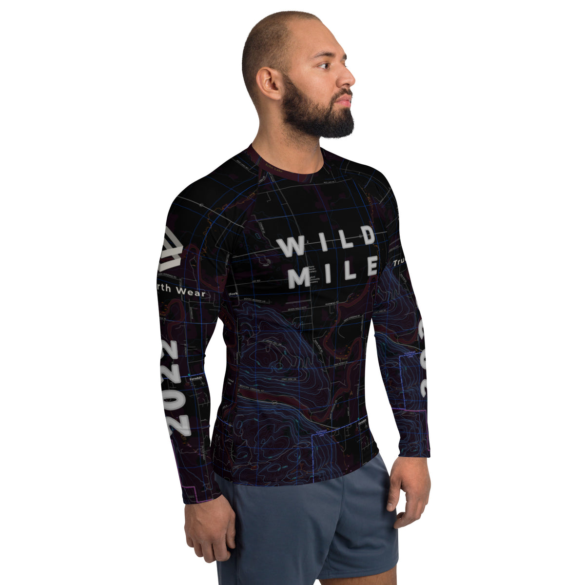Wild Mile Midnight Trail Guide Men's Top
