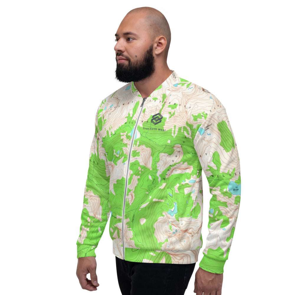 Elk Lake Unisex Bomber Jacket