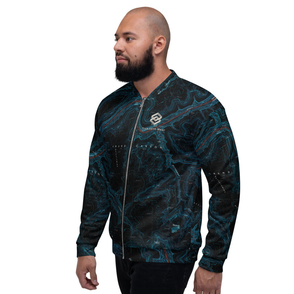 Grand Canyon Midnight Unisex Bomber Jacket