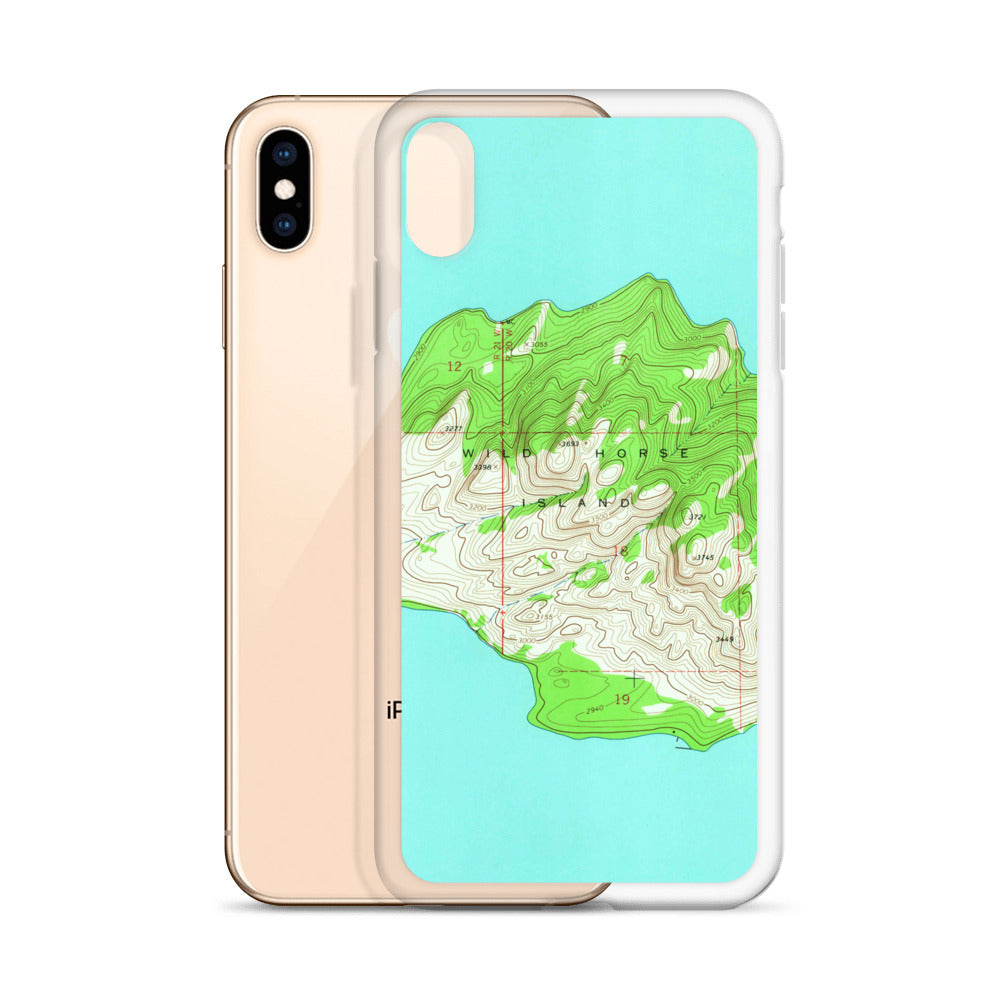 Wildhorse Island Portrait iPhone Case