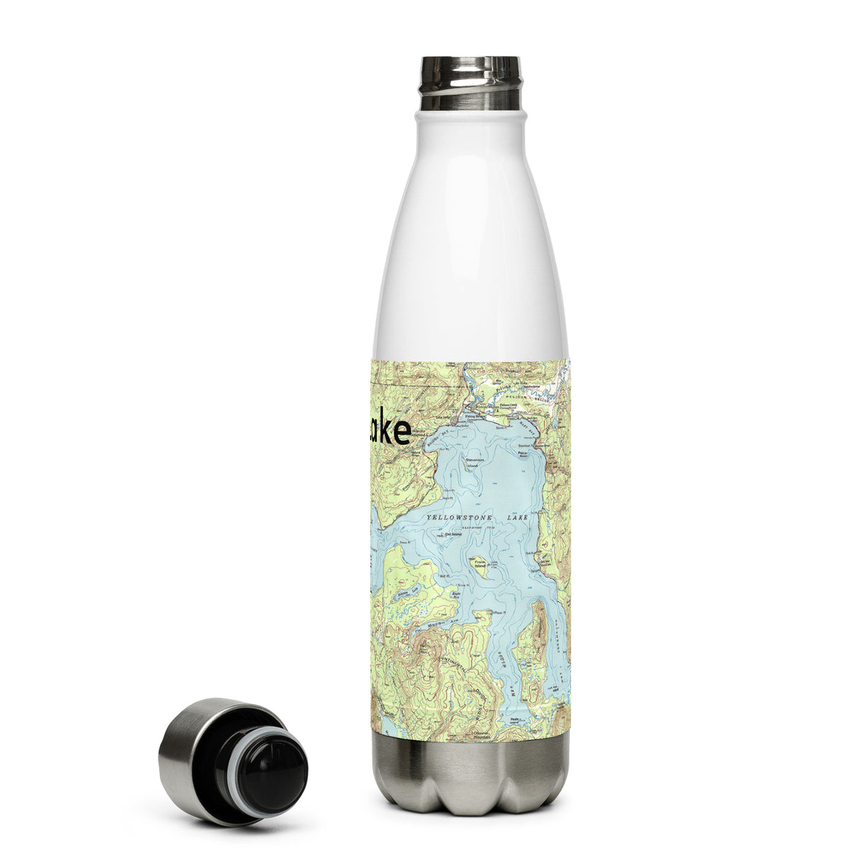 Yellowstone Lake Special Stainless Steel Water Bottle