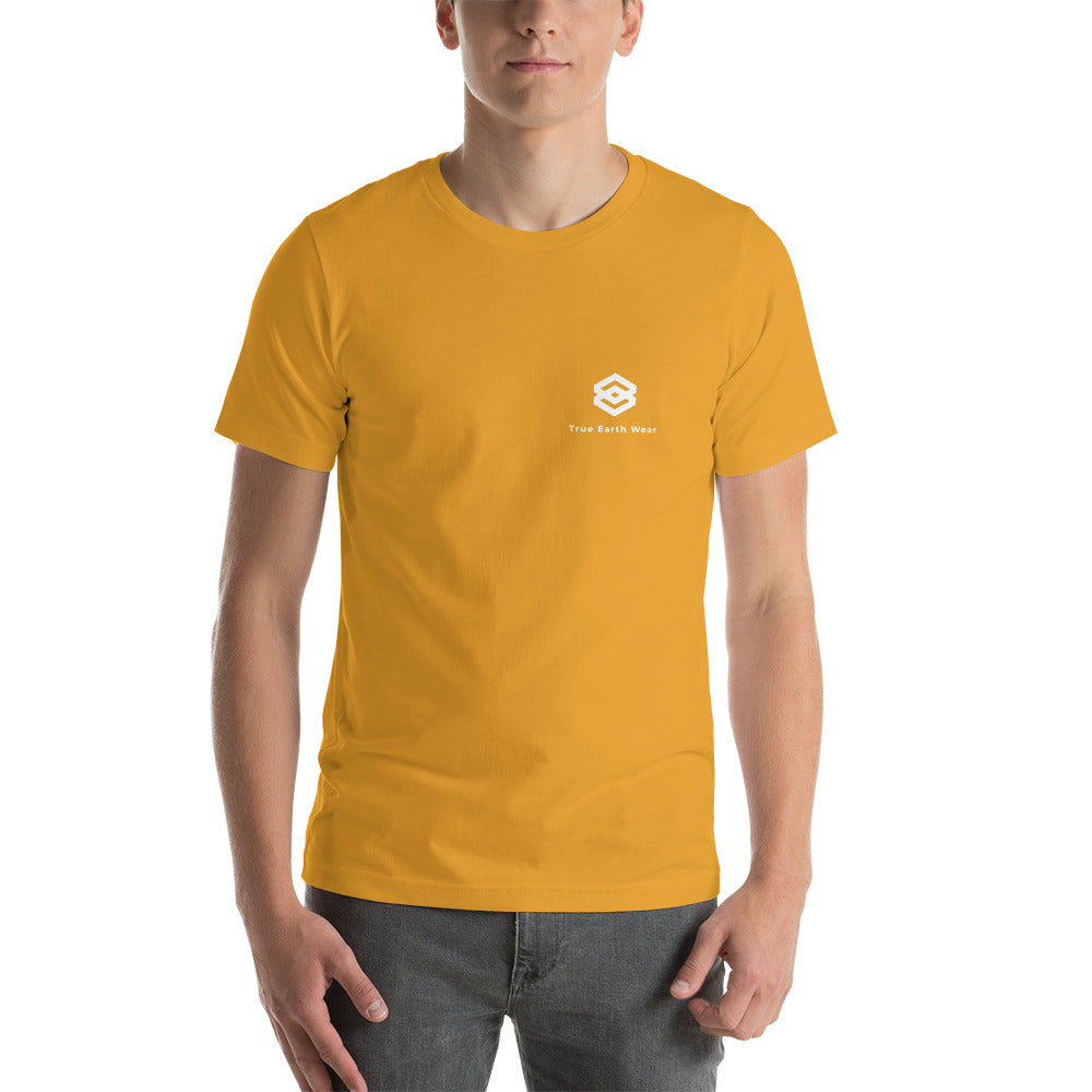 True Earth Logo Pastel Short-Sleeve Unisex T-Shirt