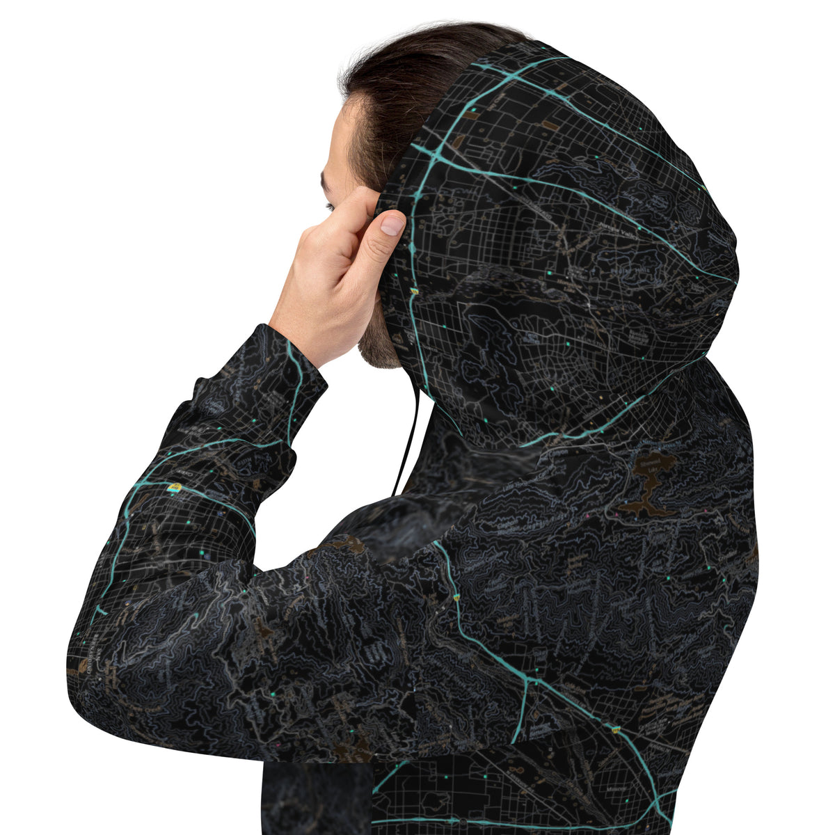 San Bernadino Midnight Route 66 Hoodie