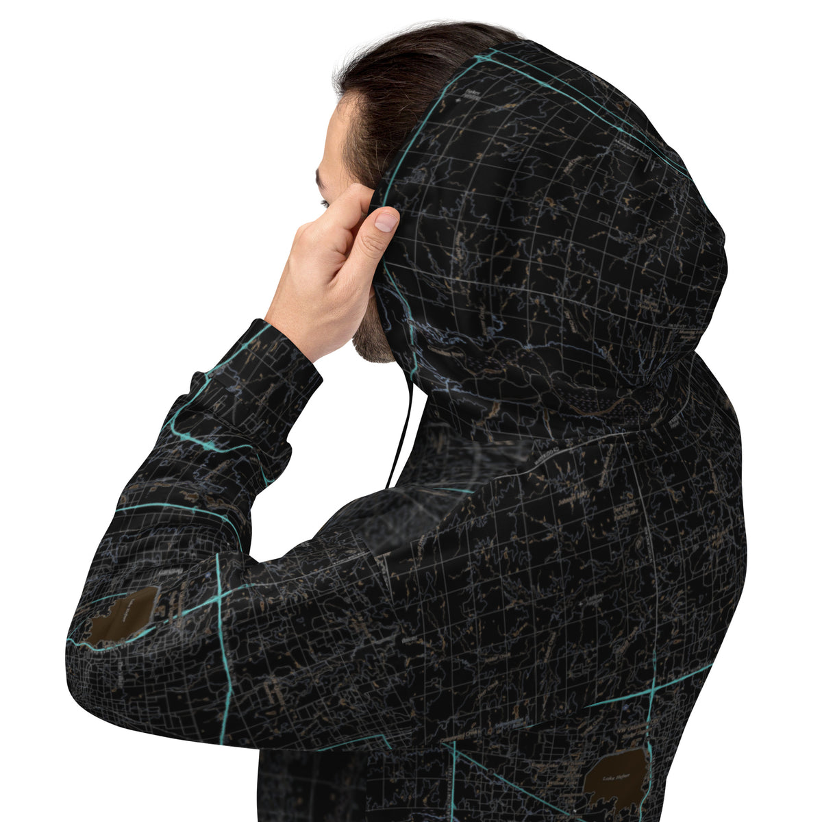 Oklahoma City Midnight Route 66 Treeline Hoodie