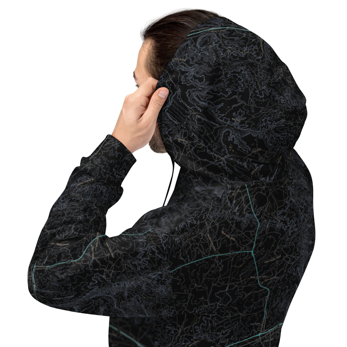 Gallup Midnight Route 66 Treeline Hoodie