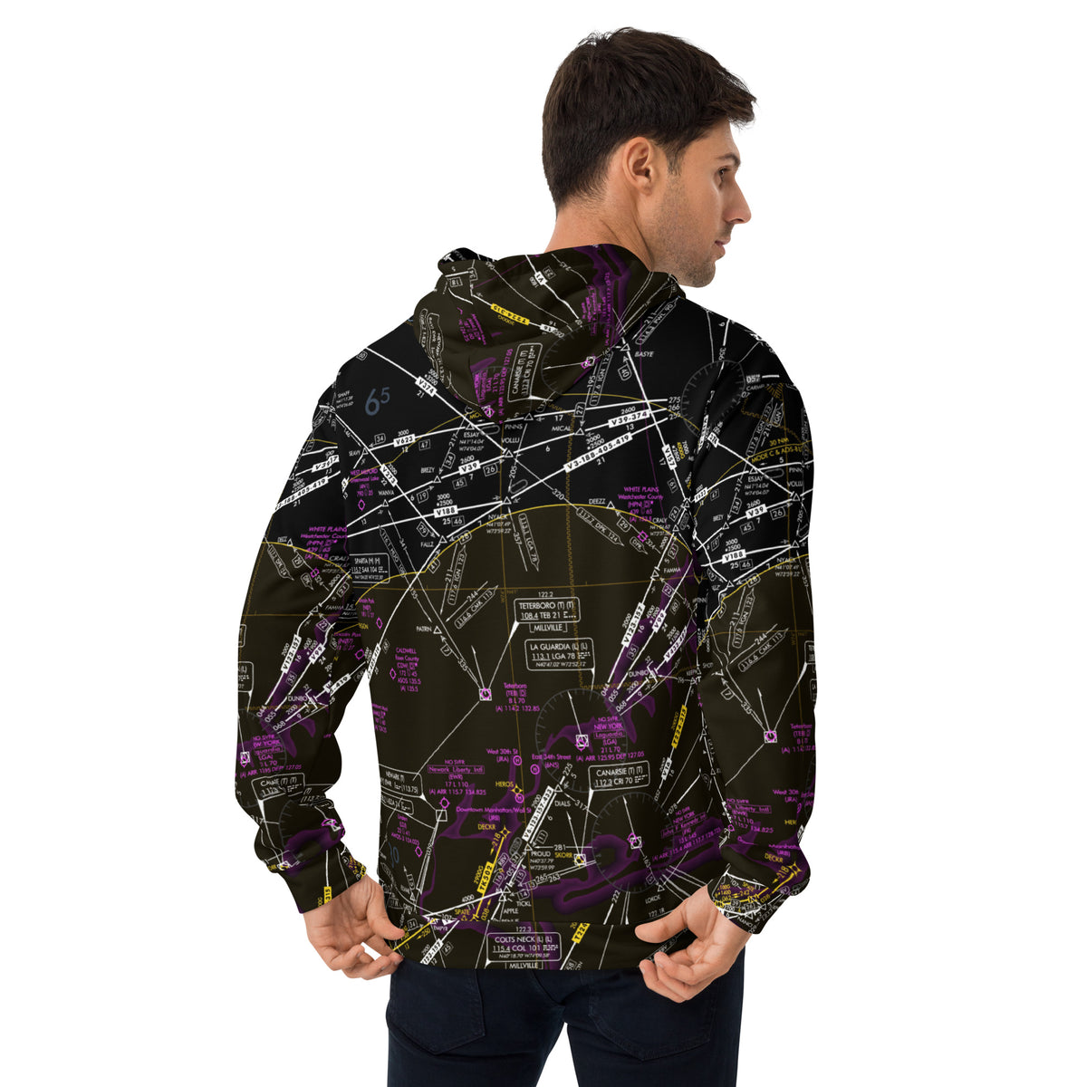 JFK Midnight IFR Treeline Hoodie