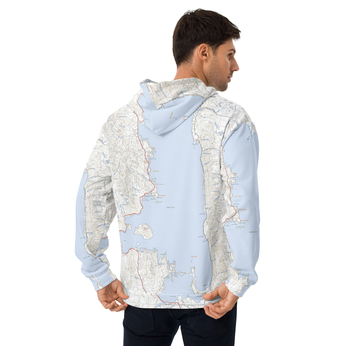 Flathead Lake Treeline Hoodie