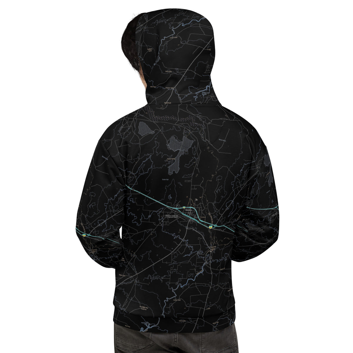 Winslow Midnight Route 66 Treeline Hoodie
