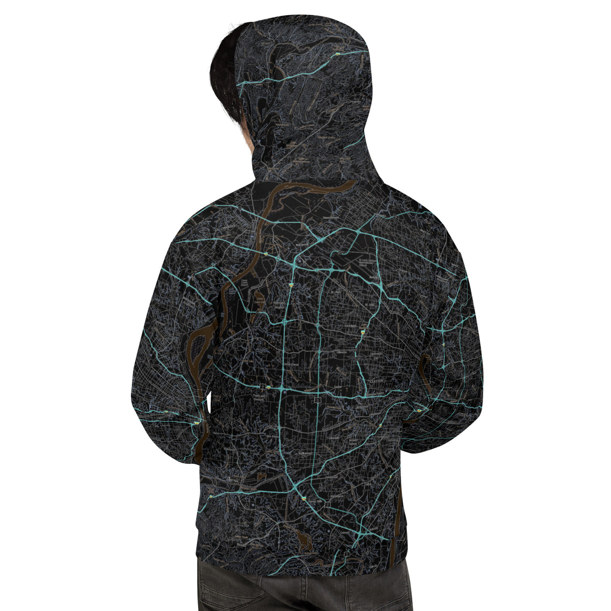 St Louis Midnight Route 66 Treeline Hoodie