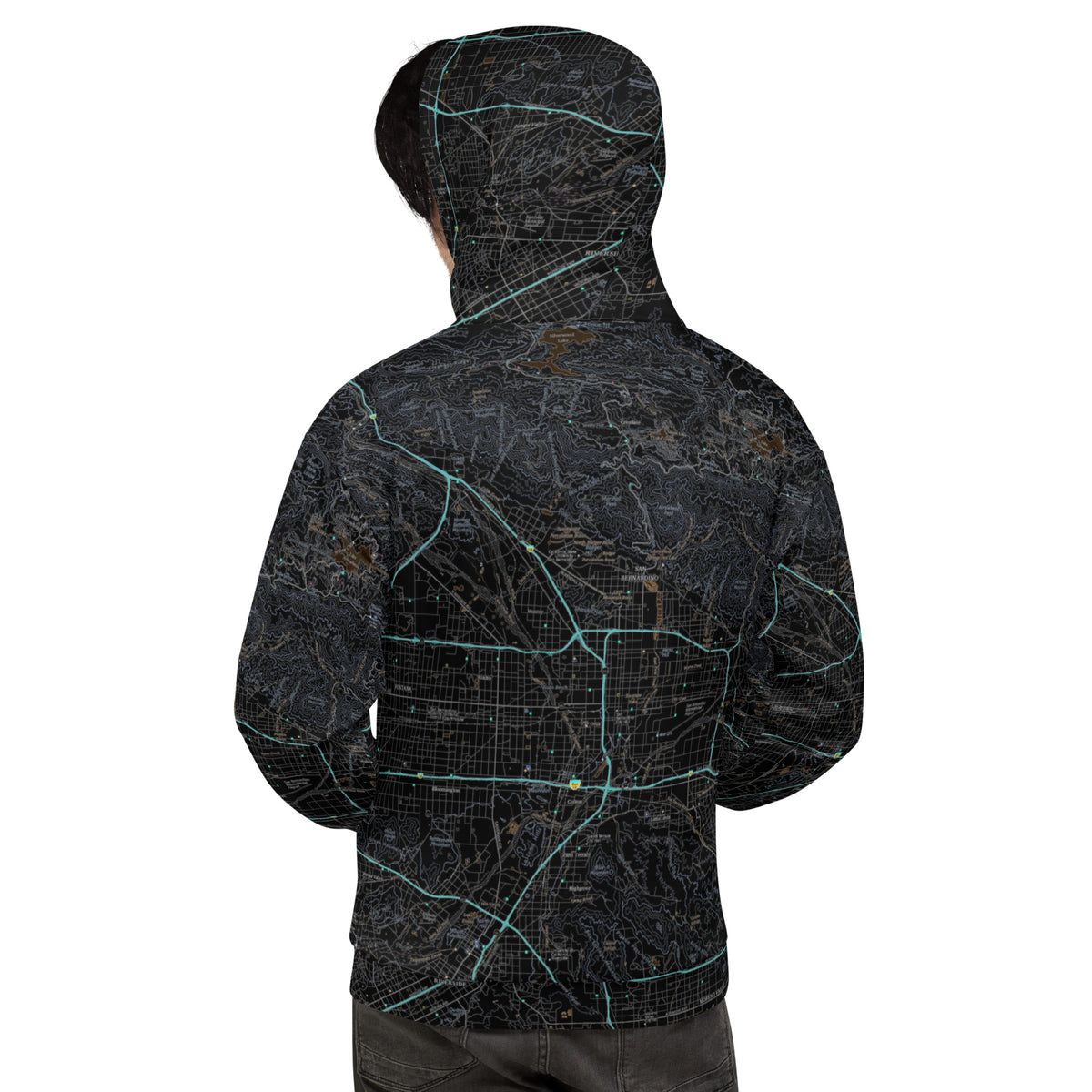 San Bernadino Midnight Route 66 Hoodie