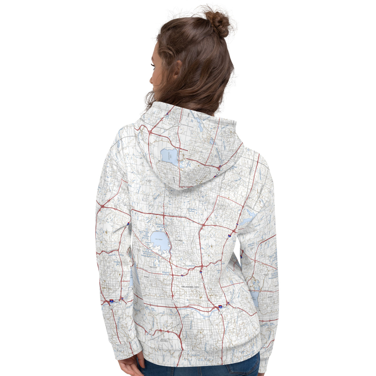 Oklahoma City Route 66 Treeline Hoodie