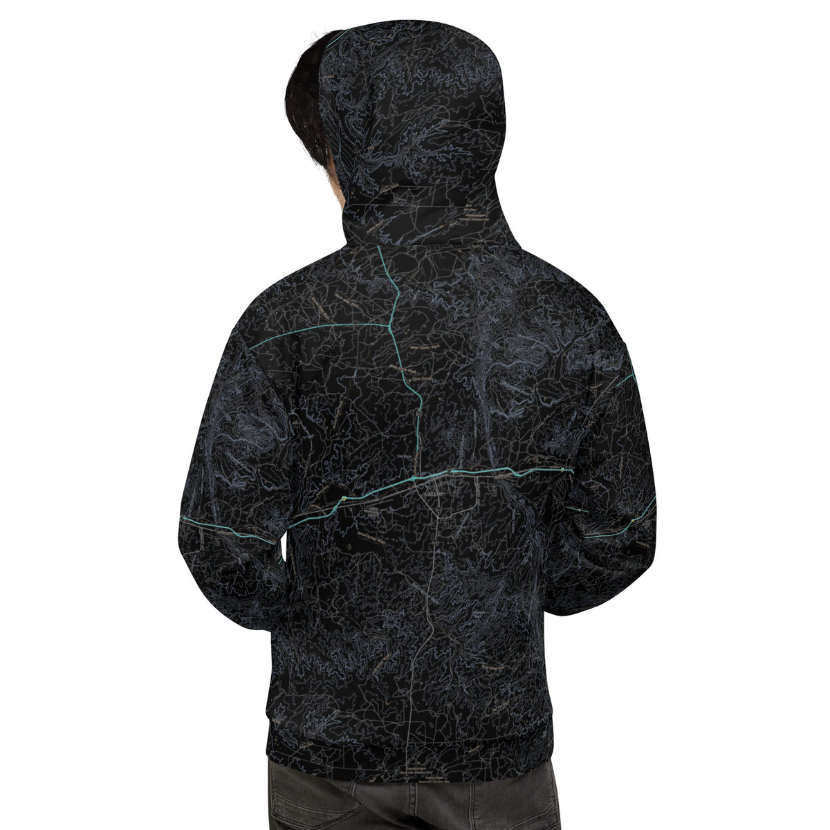 Gallup Midnight Route 66 Treeline Hoodie