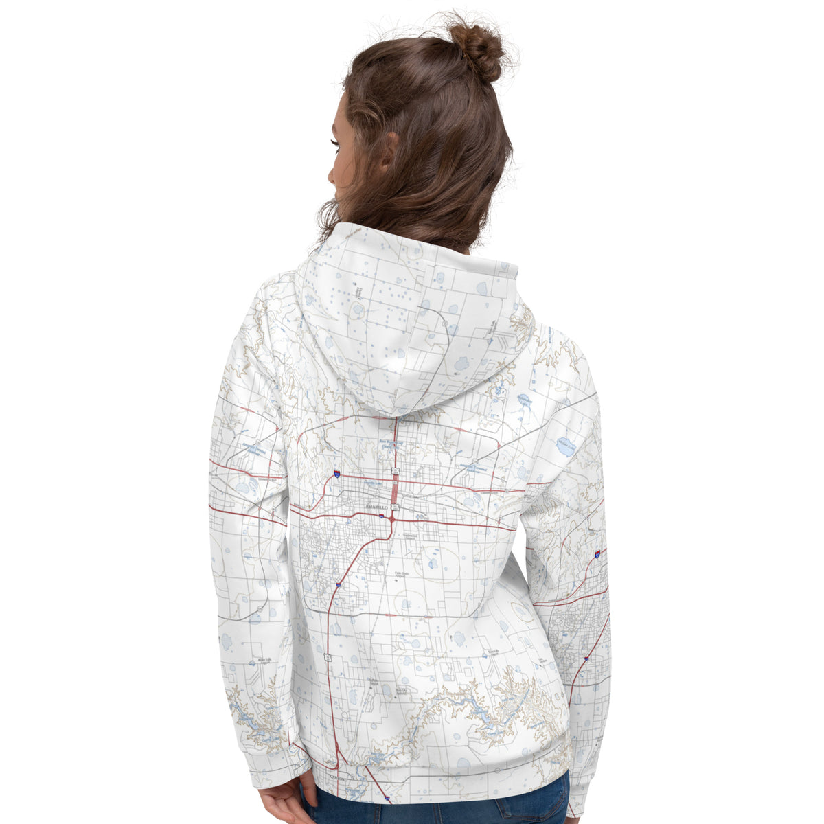 Amarillo Route 66 Treeline Hoodie
