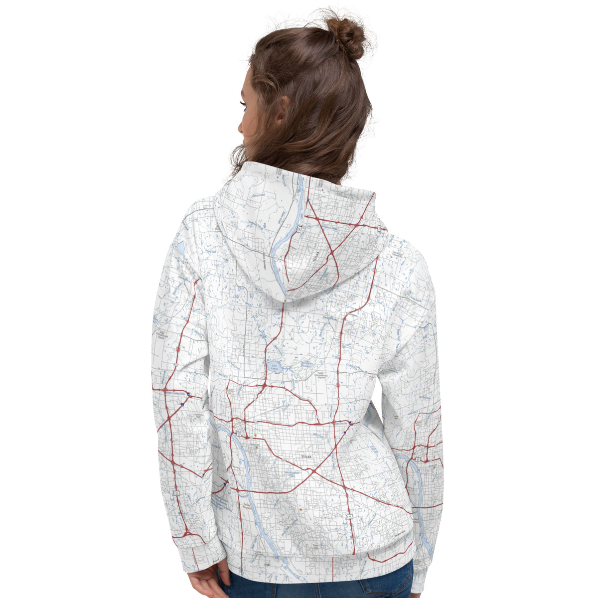 Tulsa Route 66 Treeline Hoodie