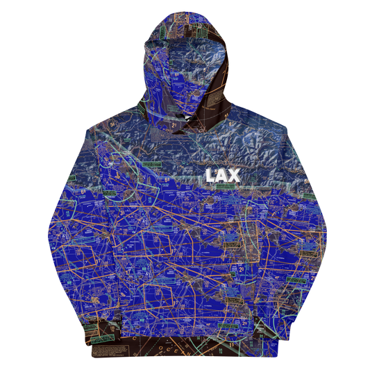 LAX VFR Midnight Treeline Hoodie