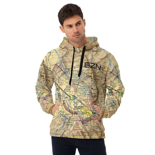 Bozeman BZN VFR Treeline Hoodie