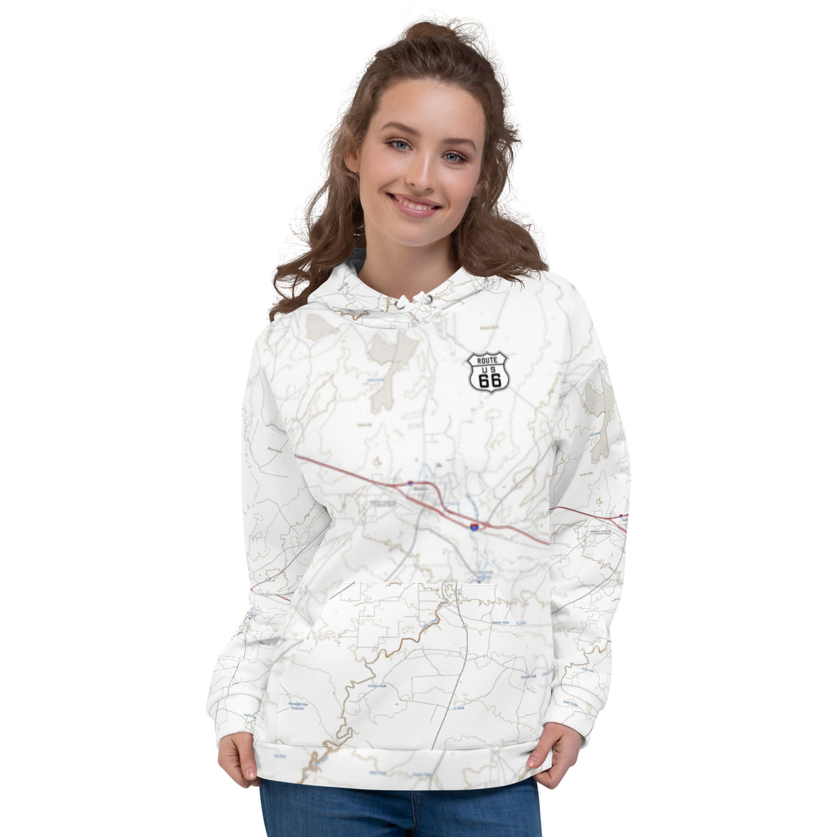 Winslow Route 66 Treeline Hoodie