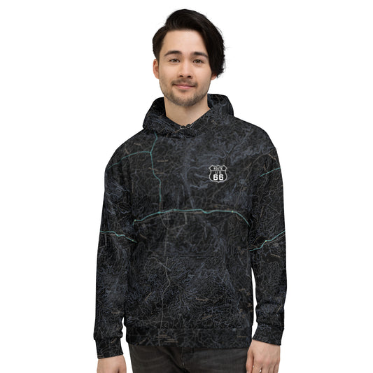 Gallup Midnight Route 66 Treeline Hoodie