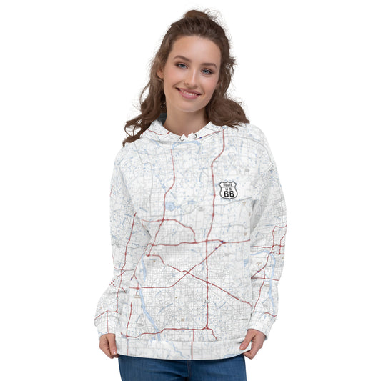 Tulsa Route 66 Treeline Hoodie