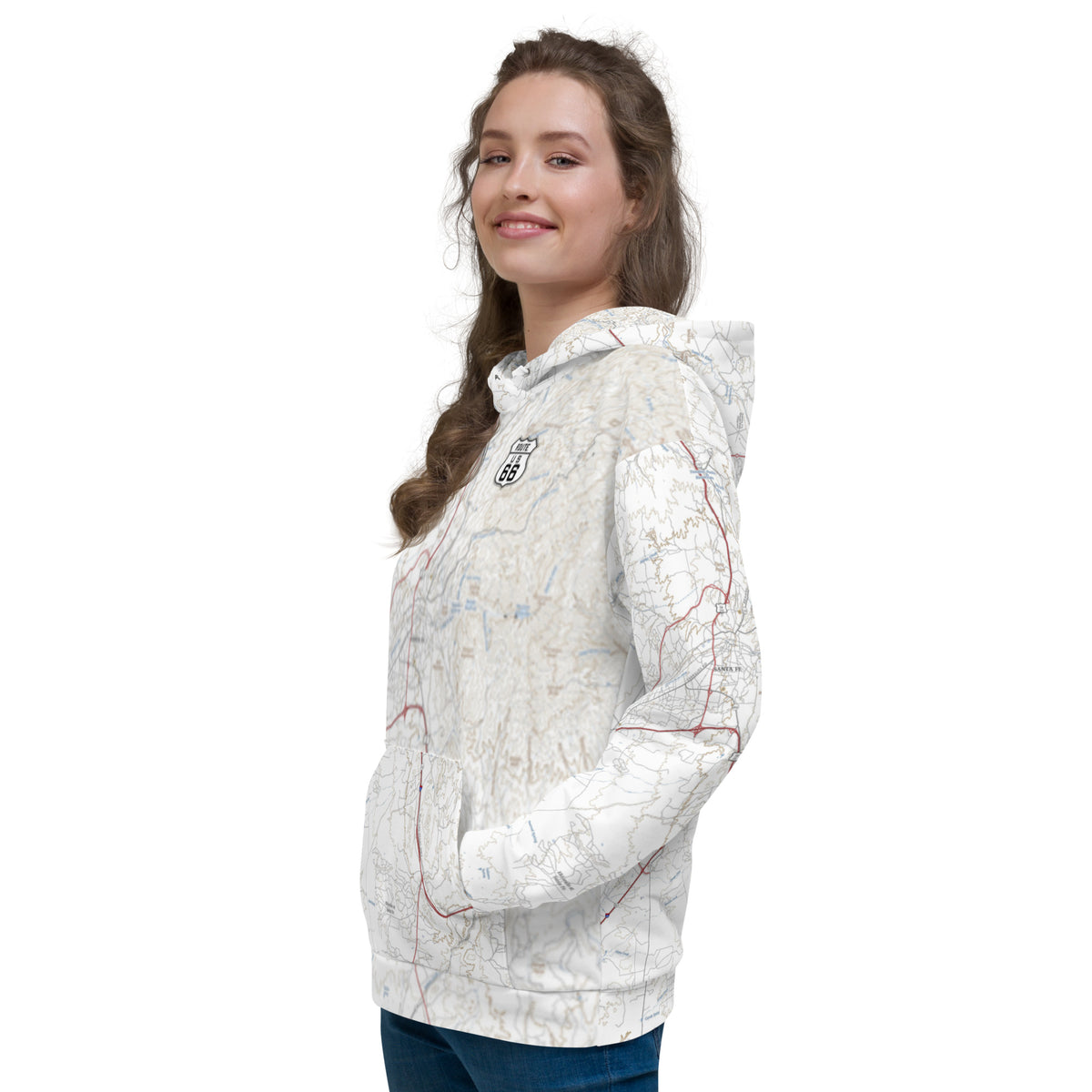 Santa Fe Route 66 Treeline Hoodie