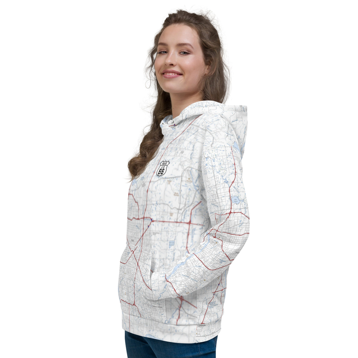 Tulsa Route 66 Treeline Hoodie