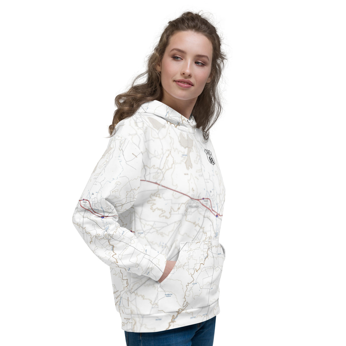 Winslow Route 66 Treeline Hoodie