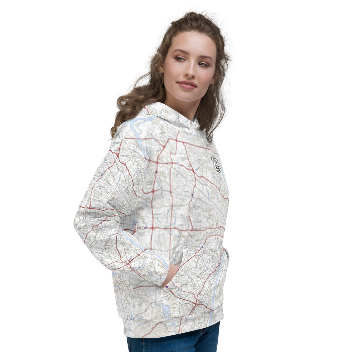 St Louis Route 66 Treeline Hoodie