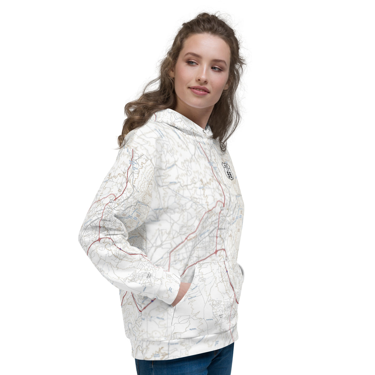 Santa Fe Route 66 Treeline Hoodie