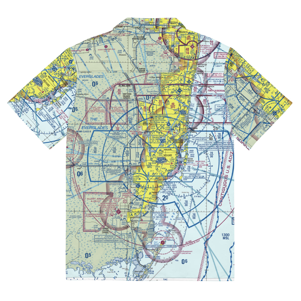 Miami VFR Aviation Short Sleeve Shirt