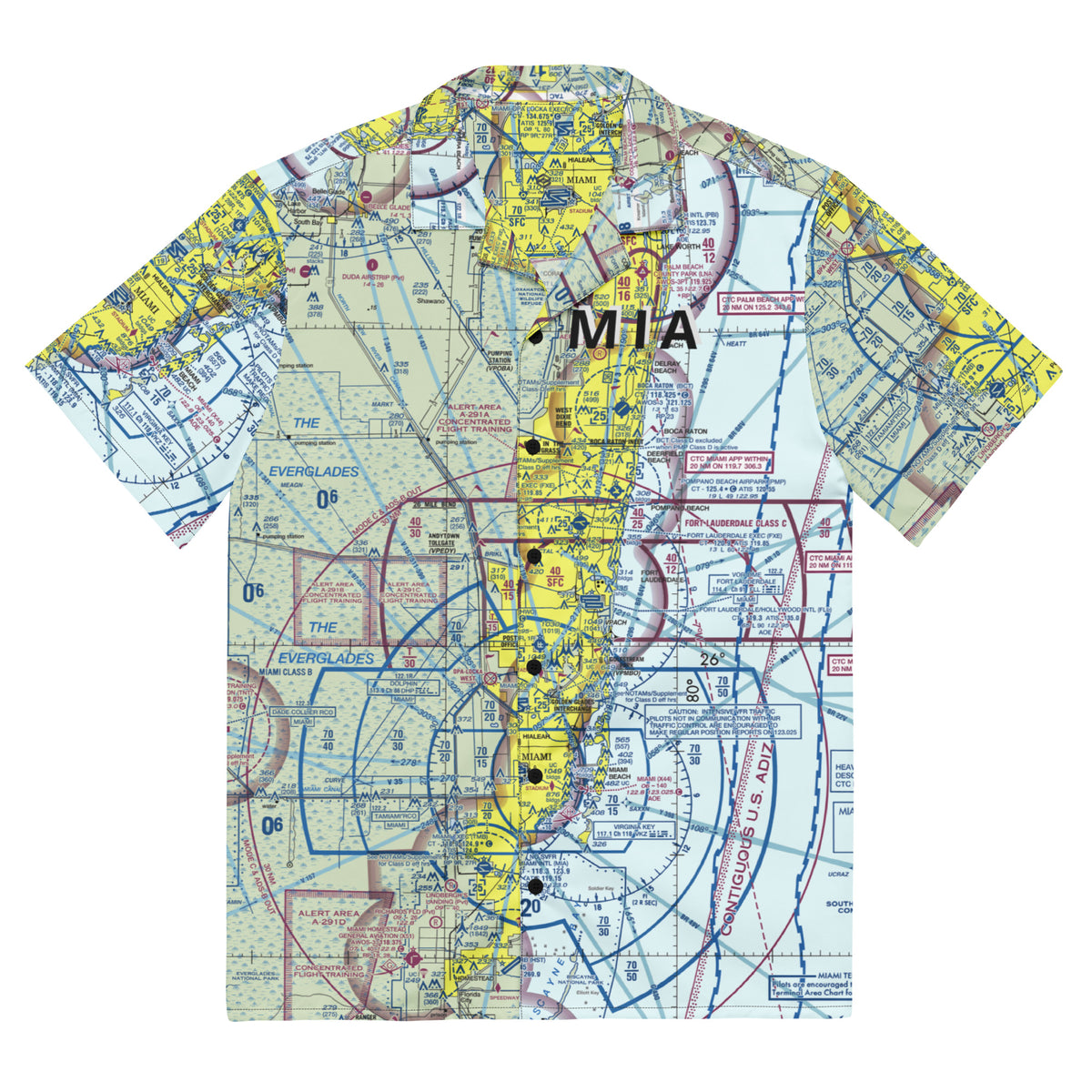 Miami VFR Aviation Short Sleeve Shirt