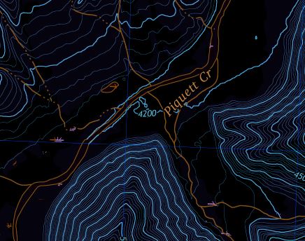 West Fork Bitterroot Midnight Trail Guide Men's Top