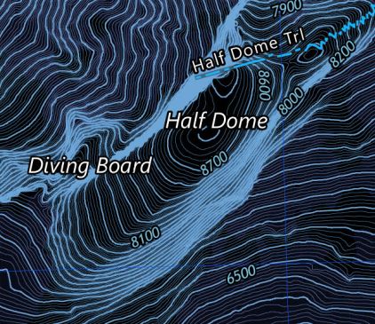 Half Dome Midnight Trail Guide Men's Top