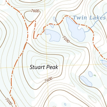 Stuart Peak Trail Guide Men's Top