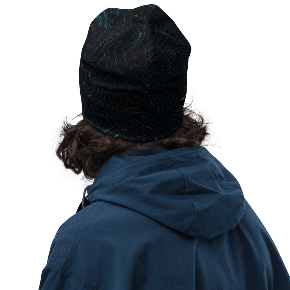 Mount Shasta Midnight Beanie