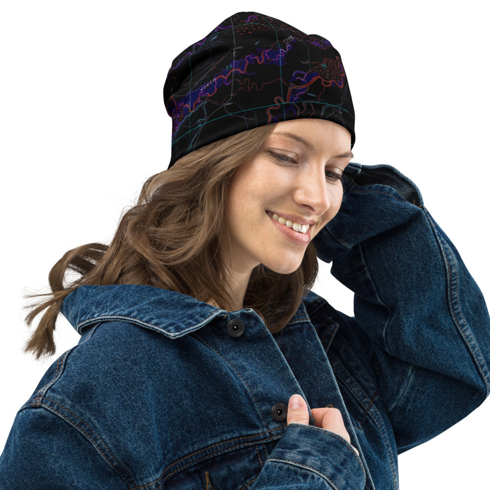 Big Hole River Midnight Beanie