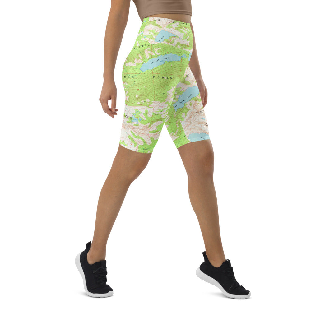 Gray Wolf Biking Shorts