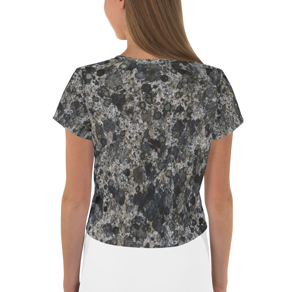 Take a Lichen Women's  Crop Tee