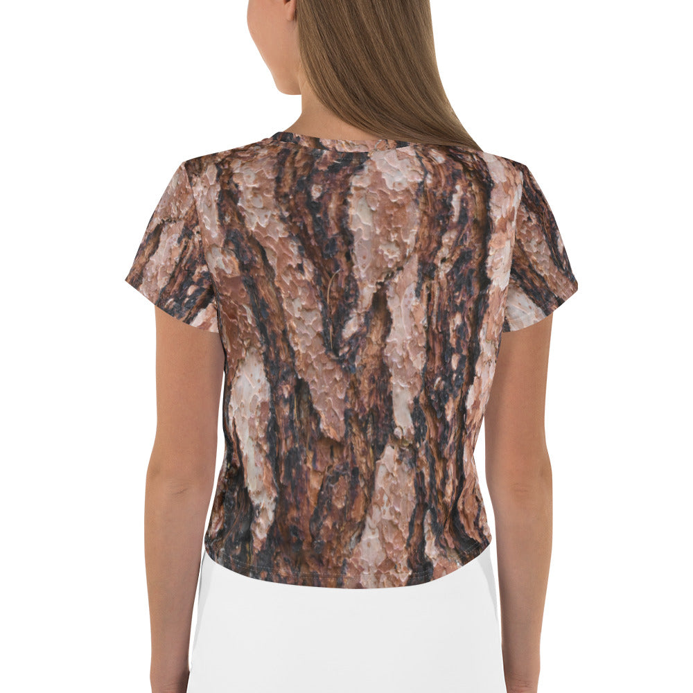 Red Ponderosa Women's Crop Tee