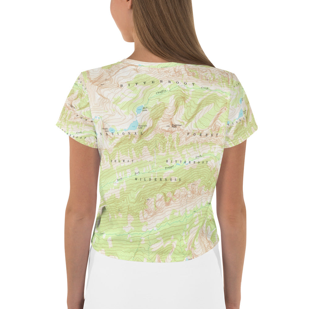 Trapper Peak Women's Crop Tee