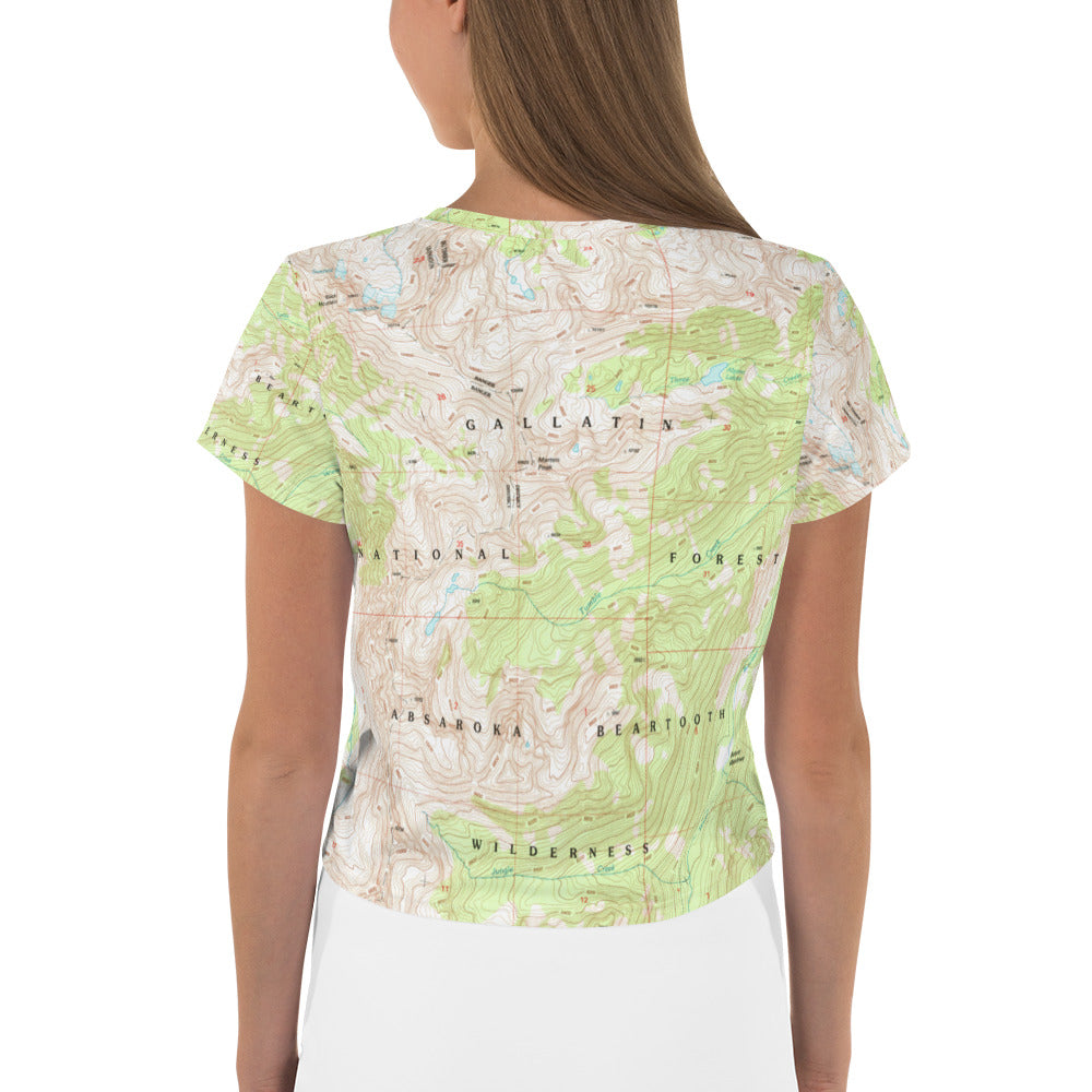 Absaroka Beartooth Crop Tee