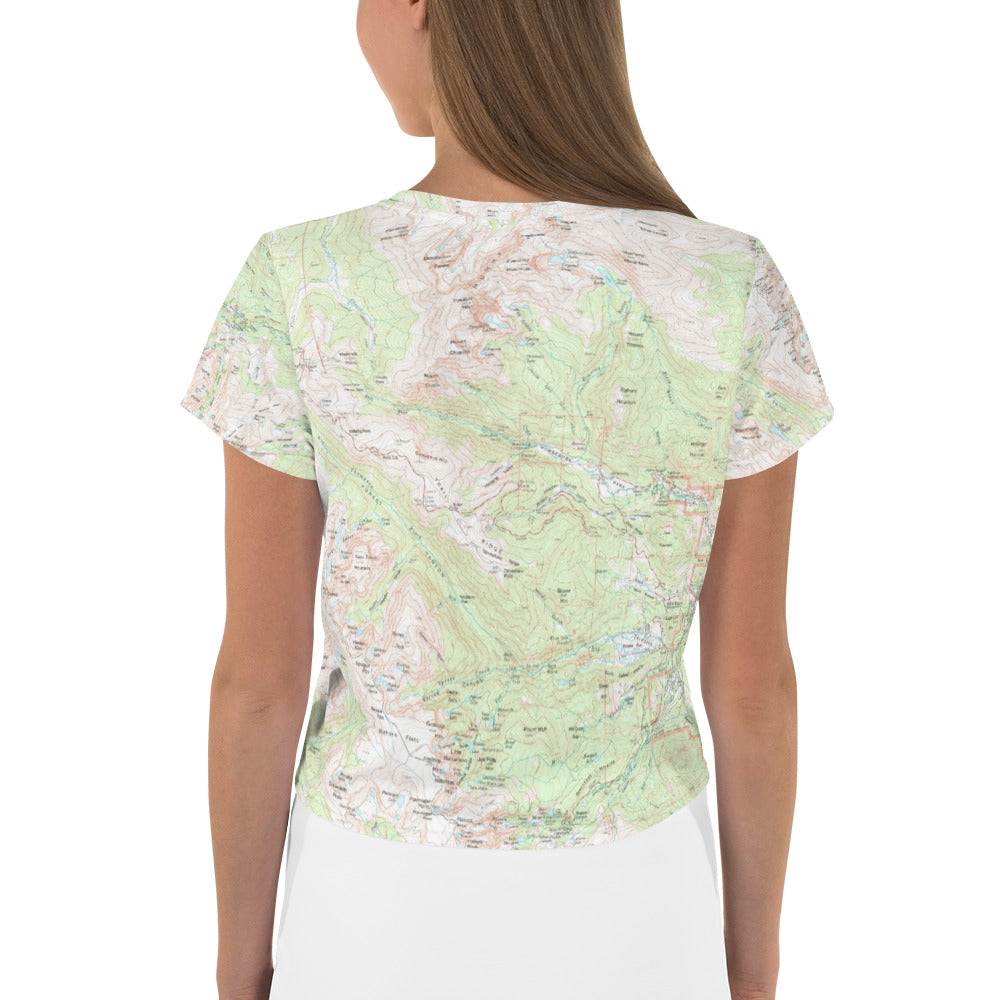 Longs Peak Crop Tee