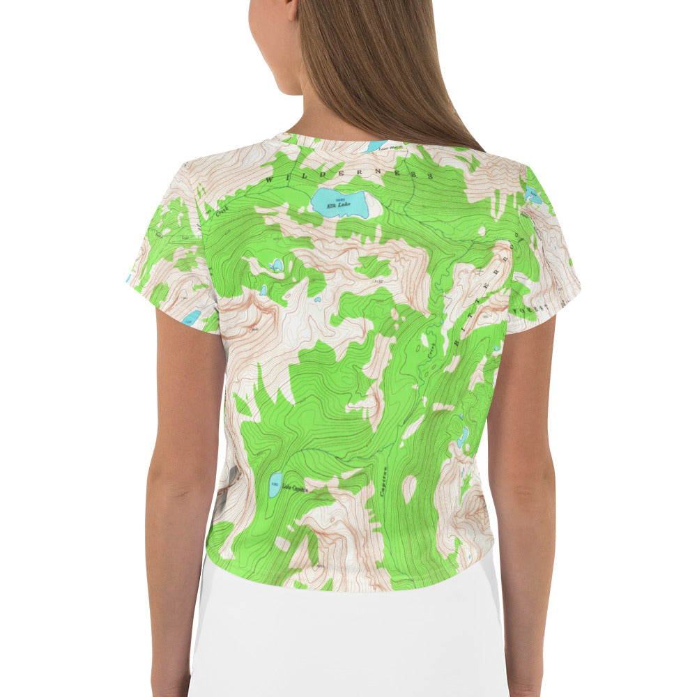 Elk Lake Crop Tee