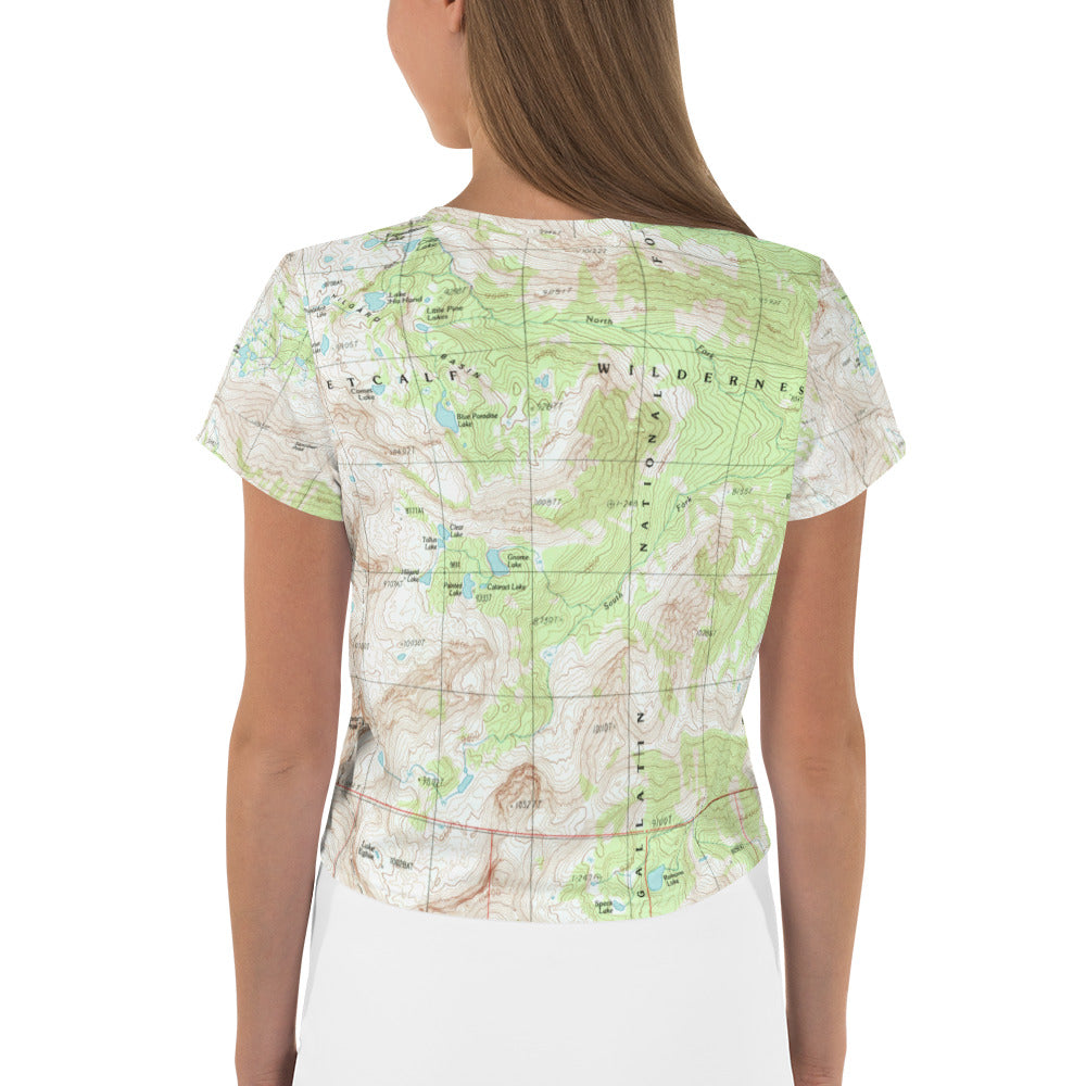 Madison Range Crop Tee