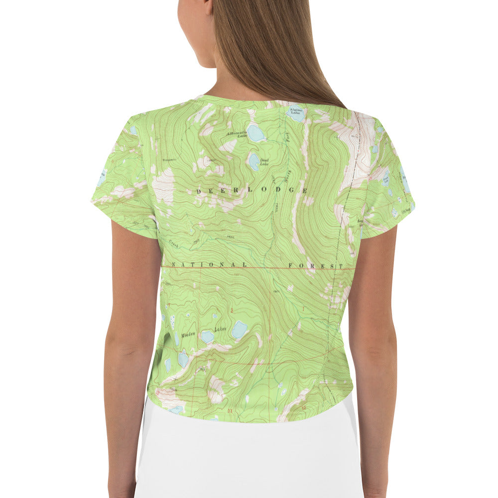 Deer Lodge Range Crop Tee