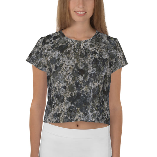 Take a Lichen Women's  Crop Tee