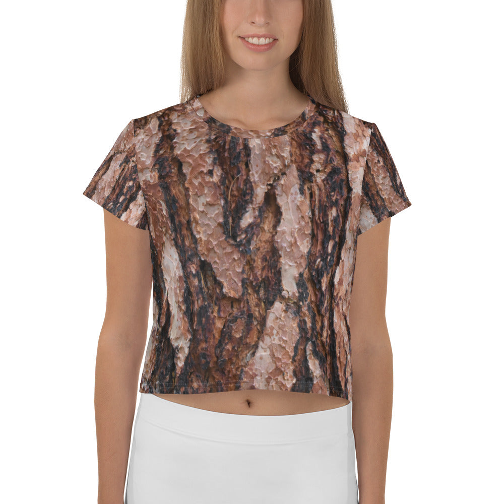 Red Ponderosa Women's Crop Tee